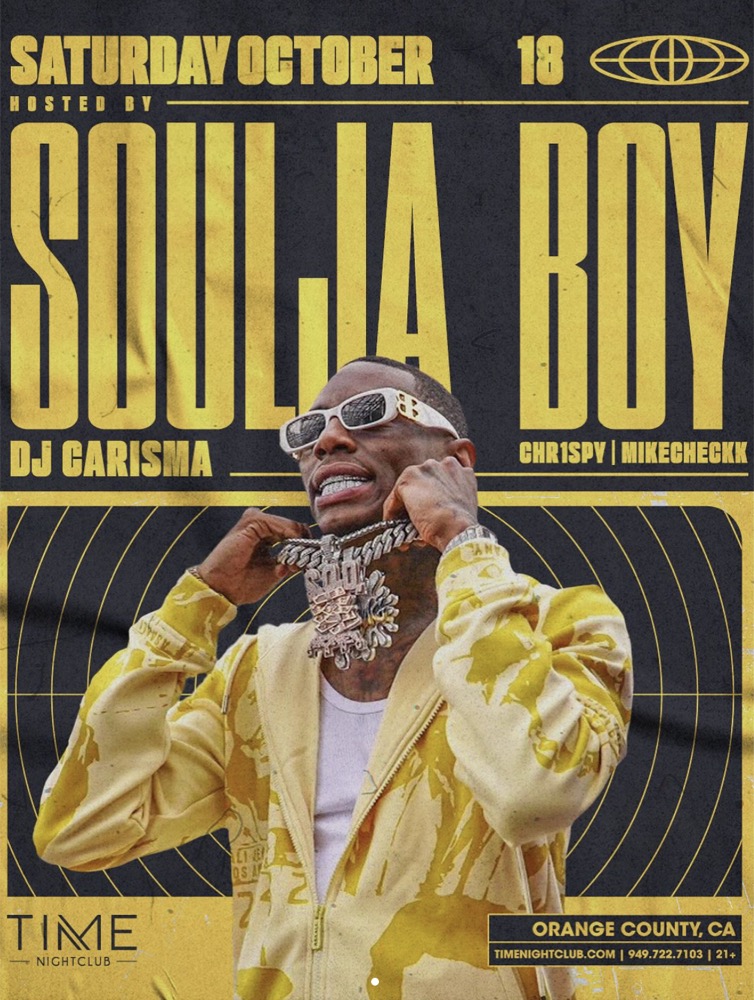 Soulja Boy at Time Nightclub